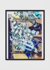Reclaim Some Kind of Edge Vortex 8 by Ran Zhang contemporary artwork painting print