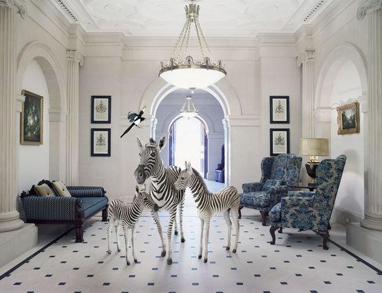 The Peers of the Realm Entrance Hall by Karen Knorr contemporary artwork Photography