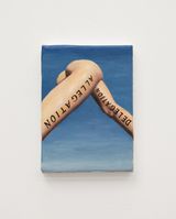 AllegationDelegation by Fiona Banner Aka The Vanity Press contemporary artwork painting