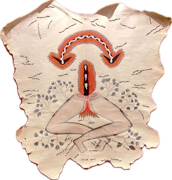 Timur Merah Project XIV Tribe of Fire 3 by Citra Sasmita contemporary artwork Mixed Media