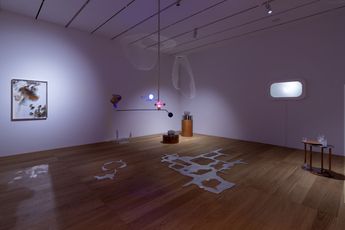 Contemporary art exhibition Soyoung Chung Half Moon Club at SONGEUN Art and Cultural Foundation Seoul South Korea