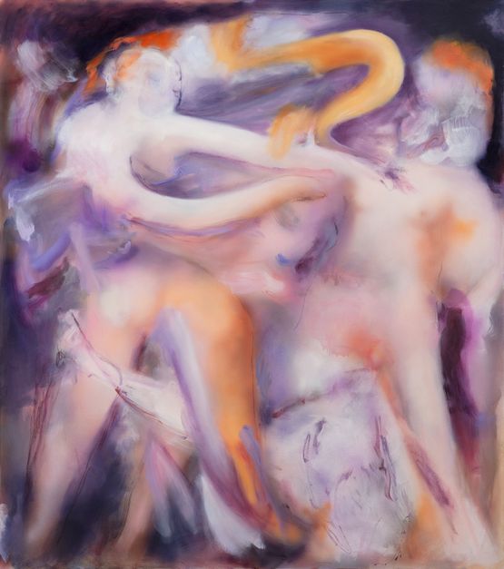 The Air is Full of Stories by Sarah Drinan contemporary artwork Painting
