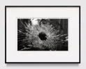 Study of Close Up of Bullethole Charlie Hebdo Paris 2015 by Robert Longo contemporary artwork Works on Paper