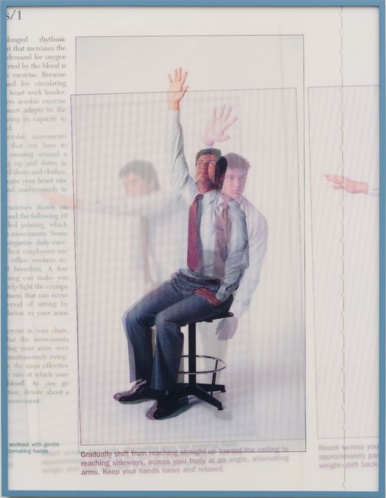 Office Aerobics by Mungo Thomson contemporary artwork Print