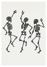 Dance to Dust Drawings 12 by Carlos Amorales contemporary artwork works on paper