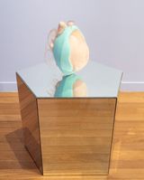 Egg Head in Motion by Patricia Piccinini contemporary artwork sculpture
