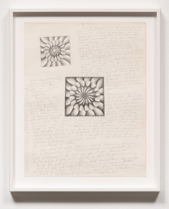 Journal Study for Potent PussyHomage to Lamont by Judy Chicago contemporary artwork Painting