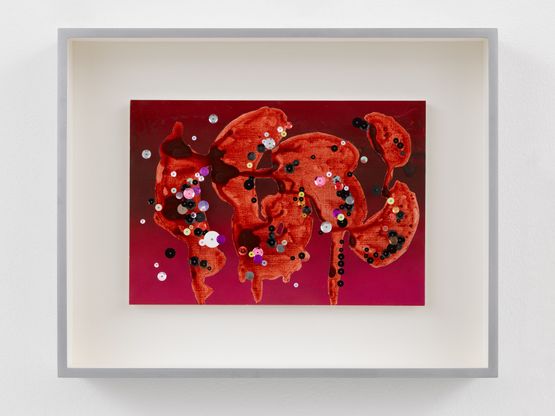 Sterculia with seeds xiv by Vivien Zhang contemporary artwork Works on Paper