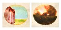 Plantation Diptych No. 2 by Tracey Moffatt contemporary artwork Works on Paper