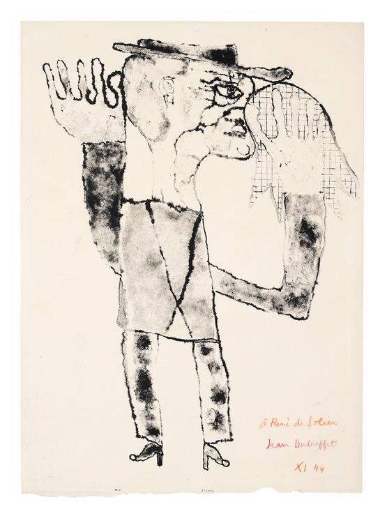 Moucheur by Jean Dubuffet contemporary artwork Print