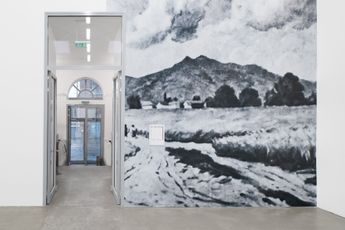 Contemporary art exhibition Lada Nakonechna Background mode at Galerie Eigen  Art Leipzig Germany