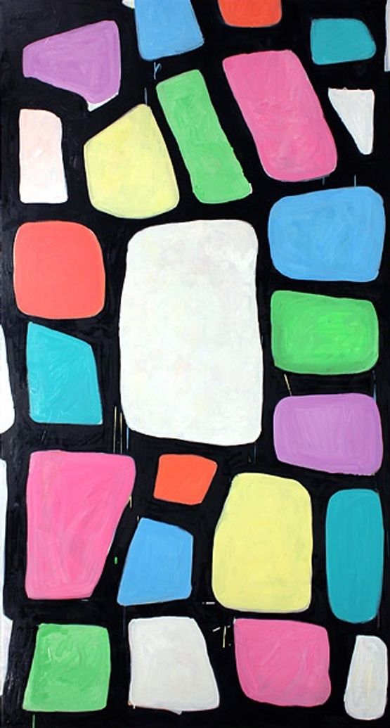 Infinity plus Eleven by Angela Brennan contemporary artwork Painting