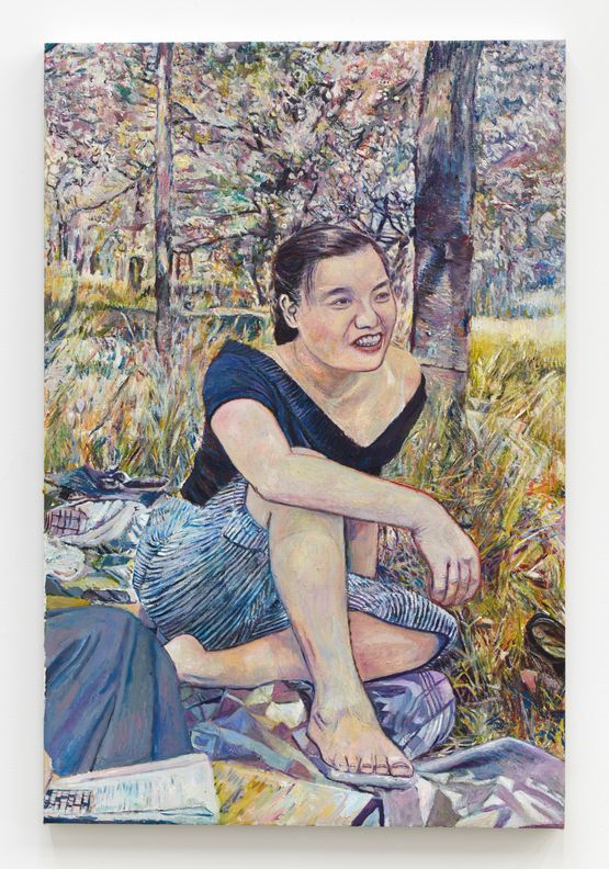 Grace Lee Boggs by Keith Mayerson contemporary artwork Painting