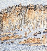 Protect the Environment by Fang Zhaoling contemporary artwork works on paper