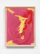 Immersion Crepuscule Study III by Jorinde Voigt contemporary artwork painting works on paper sculpture drawing