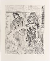 The Front Garden My dearest dust by Chantal Joffe contemporary artwork print