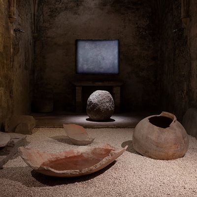 Lee Ufan Situates Works in Ancient Necropolis of Alyscamps