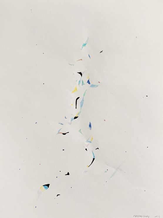 Traces 523112.3N 132329.5E by Isaac Chong Wai contemporary artwork Painting