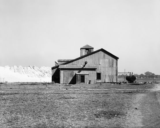 Winder house Farrar Shaft Anglo Mines Germiston. 1965 4_154 by David Goldblatt contemporary artwork Print