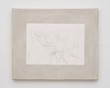 Moon Smoker Sleeping in the hand by Tenki Hiramatsu contemporary artwork drawing works on paper