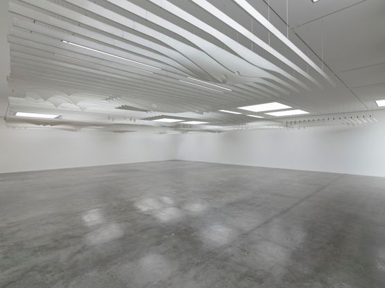 Ceiling 666 Fifth Avenue New York by Isamu Noguchi contemporary artwork Sculpture