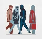 Knokke 5. by Julian Opie contemporary artwork painting print