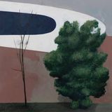Two Trees Small by Miao Miao contemporary artwork painting