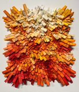 Aggregation 24 - FE077 by Kwang Young Chun contemporary artwork painting works on paper mixed media