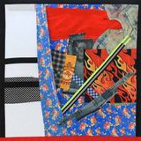 FIRE BLANKET 10 by Ian Tee contemporary artwork mixed media sculpture textile