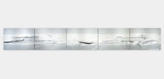 Vital signs at the brink of surfeit by Jason Martin contemporary artwork Painting
