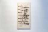 Chinese Tower by Jonathan Nichols contemporary artwork painting works on paper