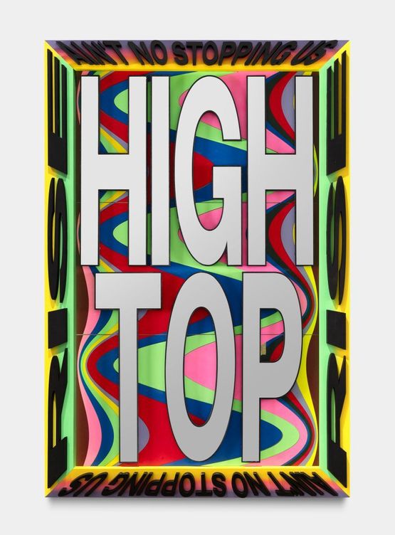 High Top by Lakwena Maciver contemporary artwork Painting