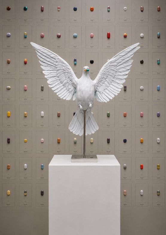 Lost in You  Power by Damien Hirst contemporary artwork Sculpture