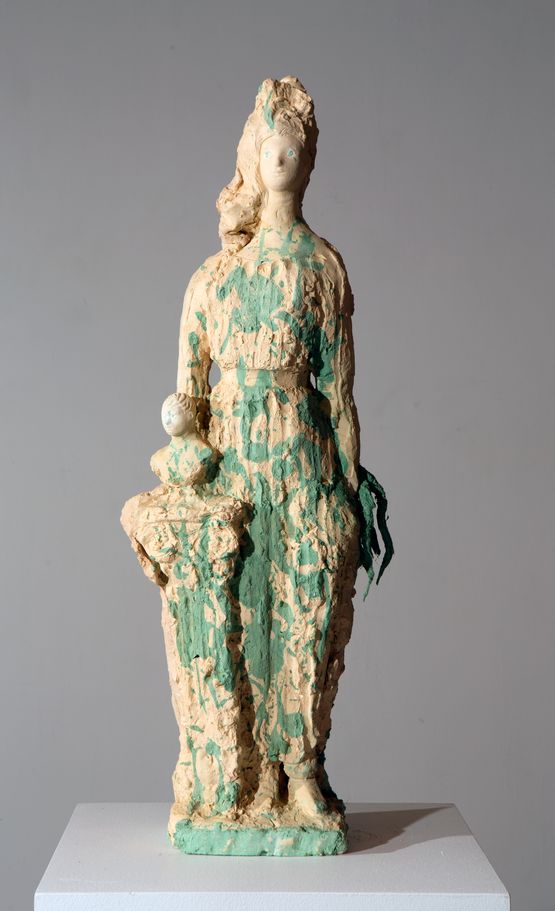 Woman from Knossos by Linda Marrinon contemporary artwork Sculpture
