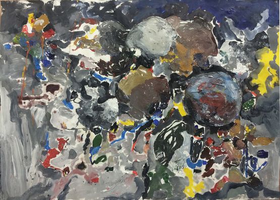 Abandoning the Universe by Huang Kui contemporary artwork Painting