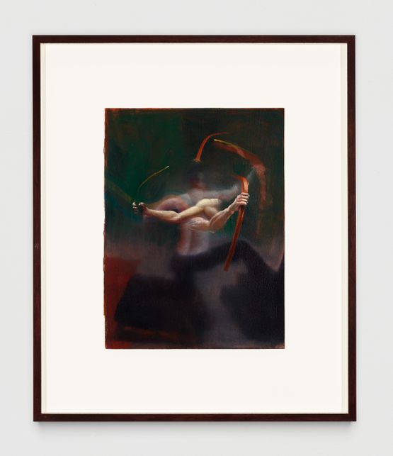 Archer by Bendt Eyckermans contemporary artwork Painting
