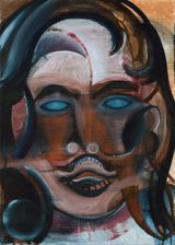 Schopf by Sebastian Gogel contemporary artwork painting works on paper
