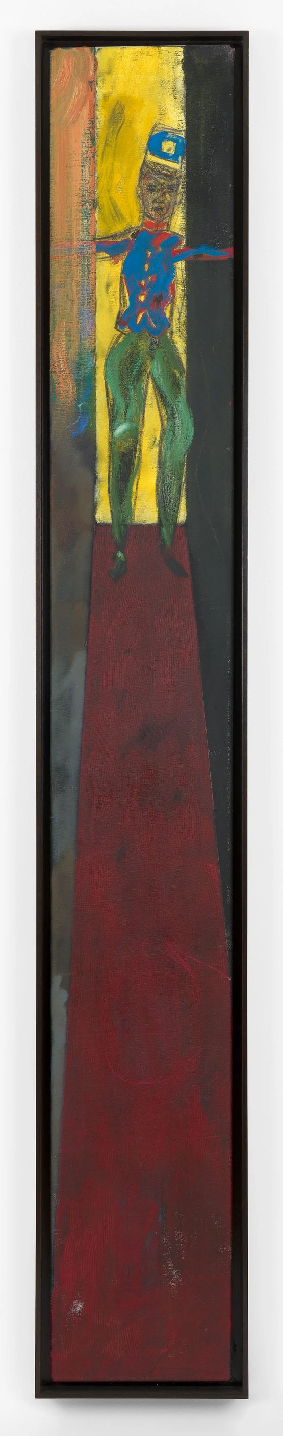 The Gentile Conductor by R. B. Kitaj contemporary artwork Painting