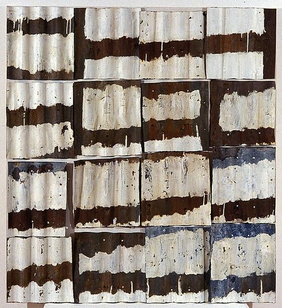 High Country by Rosalie Gascoigne contemporary artwork Painting