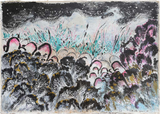 The Residual Reality ll by Sun Xun contemporary artwork drawing