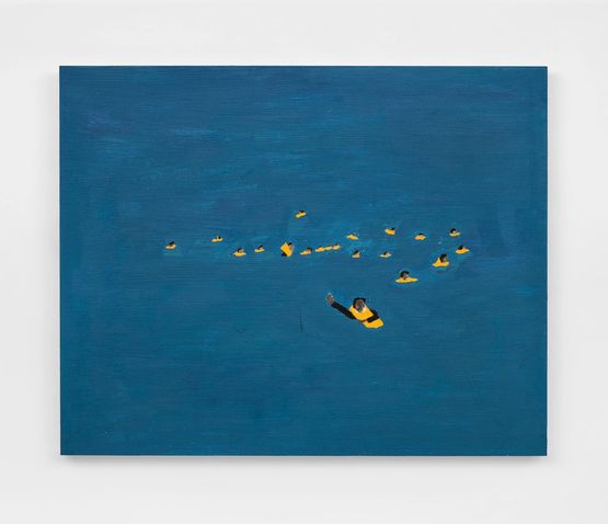 o mata sueno _ ocean - tirados al mar o mata sueno _ ocean - tirados al mar by Paulo Nazareth contemporary artwork Painting