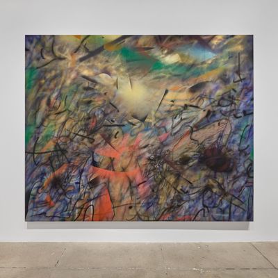 Julie Mehretu at Marian Goodman Gallery