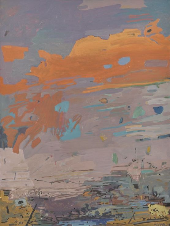 Unsettled Air III by Clive Van Den Berg contemporary artwork Painting