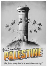 Visit Historic Palestine by Banksy contemporary artwork print