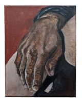 Just Your Hands after the Song of Songs III by Bhasha Chakrabarti contemporary artwork painting