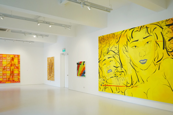 Contemporary art exhibition Pu Jie  Two Different Times One World at ShanghART Singapore