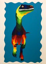 Deinonychus 970 by Ay-O contemporary artwork print