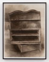 Three mahoganies by Brandon Ndife contemporary artwork drawing works on paper