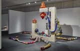 Cottonopolis by Joana Vasconcelos contemporary artwork sculpture installation