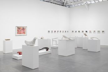 Contemporary art exhibition Franz West Franz West at David Zwirner Paris France
